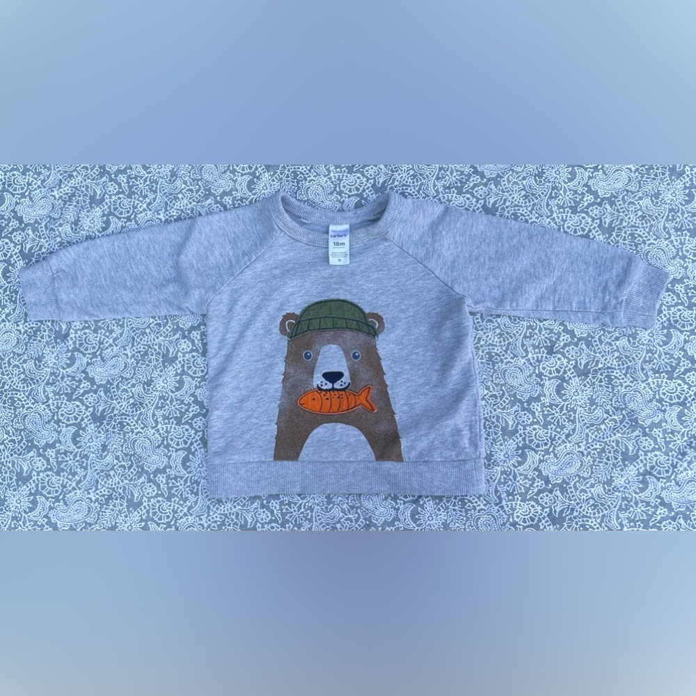 18 mo bear sweater